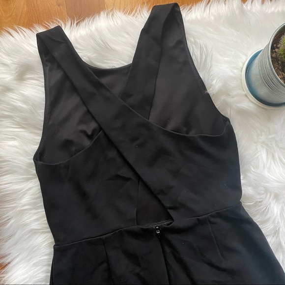 BANANA REPUBLIC Black Midi Dress - Picture 7 of 9